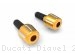 Billet Aluminum Bar Ends by Ducabike Ducati / Diavel / 2010