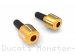 Billet Aluminum Bar Ends by Ducabike Ducati / Monster 1000 / 2003