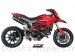 Oval High Mount Exhaust by SC-Project Ducati / Hyperstrada 821 / 2013