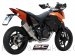 Oval Full System Exhaust by SC-Project KTM / 690 Duke / 2008