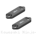 Mirror Block Off Plates by Evotech Performance Kawasaki / Ninja 500 / 2025