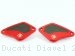 Brake and Clutch Fluid Tank Reservoir Caps by Ducabike Ducati / Diavel / 2012