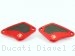 Brake and Clutch Fluid Tank Reservoir Caps by Ducabike Ducati / Diavel / 2018