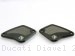 Brake and Clutch Fluid Tank Reservoir Caps by Ducabike Ducati / Diavel / 2010