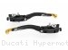 Adjustable Folding Brake and Clutch Lever Set by Ducabike Ducati / Hypermotard 950 SP / 2024