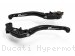 Adjustable Folding Brake and Clutch Lever Set by Performance Technology Ducati / Hypermotard 939 SP / 2018