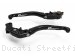 Adjustable Folding Brake and Clutch Lever Set by Performance Technology Ducati / Streetfighter V4S / 2021