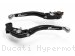 Adjustable Folding Brake and Clutch Lever Set by Performance Technology Ducati / Hypermotard 950 / 2025
