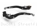 Adjustable Folding Brake and Clutch Lever Set by Performance Technology Ducati / Streetfighter V4S / 2020