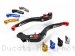 Adjustable Folding Brake and Clutch Lever Set by Performance Technology Ducati / Hypermotard 950 / 2025