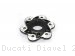 6 Hole Rear Sprocket Carrier Flange Cover by Ducabike Ducati / Diavel / 2014