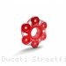 6 Hole Bi-color Rear Sprocket Carrier Flange Cover by Ducabike Ducati / Streetfighter V4 / 2022