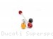 Front Fork Axle Sliders by Ducabike Ducati / Supersport / 2018