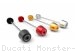 Rear Axle Sliders by DBK Special Parts Ducati / Monster 821 / 2018