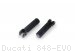 Aluminum Footpegs by Ducabike Ducati / 848 EVO / 2011