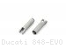 Aluminum Footpegs by Ducabike Ducati / 848 EVO / 2012