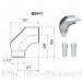 Rizoma Mirror Adapter BS411 BMW / HP2 Megamoto / 2007