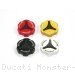 Carbon Inlay Rear Brake Fluid Tank Cap by Ducabike Ducati / Monster 1100 EVO / 2012