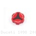 Carbon Inlay Rear Brake Fluid Tank Cap by Ducabike Ducati / 1098 / 2007