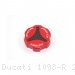 Carbon Inlay Rear Brake Fluid Tank Cap by Ducabike Ducati / 1098 R / 2007