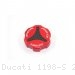 Carbon Inlay Rear Brake Fluid Tank Cap by Ducabike Ducati / 1198 S / 2010