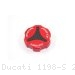 Carbon Inlay Rear Brake Fluid Tank Cap by Ducabike Ducati / 1198 S / 2012