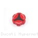 Carbon Inlay Rear Brake Fluid Tank Cap by Ducabike Ducati / Hypermotard 1100 S / 2008