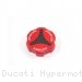 Carbon Inlay Rear Brake Fluid Tank Cap by Ducabike Ducati / Hypermotard 950 / 2025