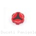 Carbon Inlay Rear Brake Fluid Tank Cap by Ducabike Ducati / Panigale V4 / 2021