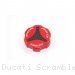 Carbon Inlay Rear Brake Fluid Tank Cap by Ducabike Ducati / Scrambler 800 Cafe Racer / 2020