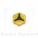 Carbon Inlay Rear Brake Fluid Tank Cap by Ducabike Ducati / Hypermotard 1100 EVO / 2011