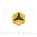 Carbon Inlay Rear Brake Fluid Tank Cap by Ducabike Ducati / Monster 1100 / 2010