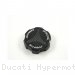 Carbon Inlay Rear Brake Fluid Tank Cap by Ducabike Ducati / Hypermotard 1100 / 2007
