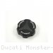Carbon Inlay Rear Brake Fluid Tank Cap by Ducabike Ducati / Monster 1100 EVO / 2011